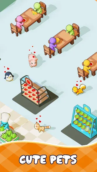 Kitchen Fever: Food Tycoon (Китчен Фивер)  [МОД Unlocked] Screenshot 5