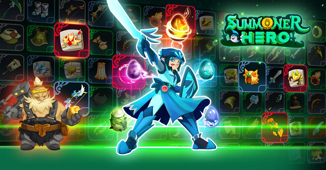 Summoner Hero: Epic Battle (Саммонер Хиро)  [МОД Mega Pack] Screenshot 2