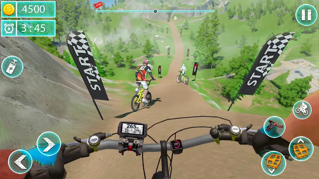 MTB Downhill: BMX Racer  [МОД Unlocked] Screenshot 1