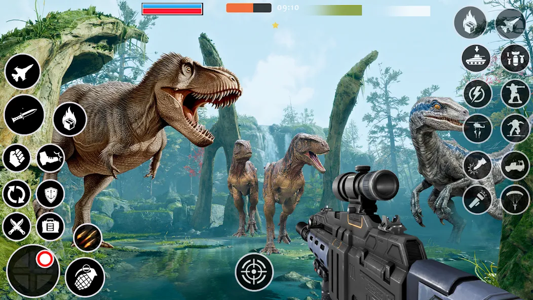 Wild Dino Hunting: Zoo Hunter (Дино Хантер)  [МОД Бесконечные монеты] Screenshot 4