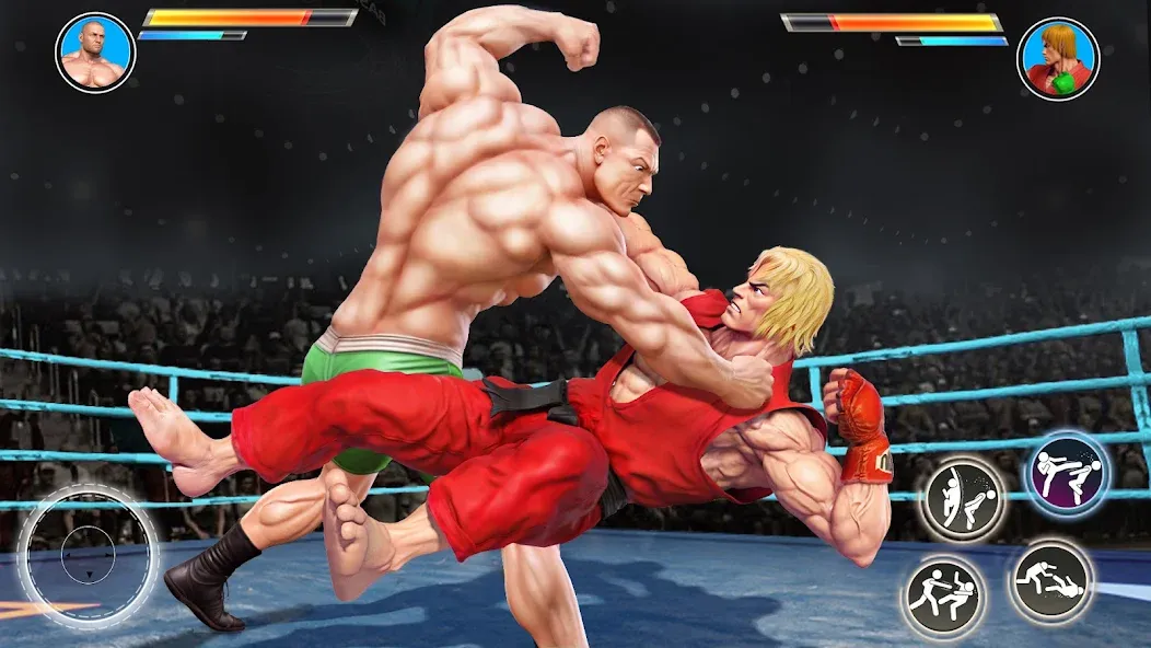 Kung Fu Heros: Fighting Game (упергеройский файтинг Кунгфуигры)  [МОД Бесконечные монеты] Screenshot 2