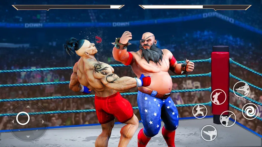 Kung Fu Heros: Fighting Game (упергеройский файтинг Кунгфуигры)  [МОД Бесконечные монеты] Screenshot 5