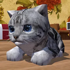 Взлом Cute Pocket Cat 3D (Сьют Покет Кэт 3Д)  [МОД Mega Pack] - полная версия apk на Андроид