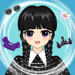 Скачать взлом Anime Dress Up for Adults  [МОД Бесконечные монеты] - полная версия apk на Андроид