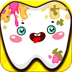 Взломанная Funny Teeth kids dentist care!  [МОД Много монет] - последняя версия apk на Андроид