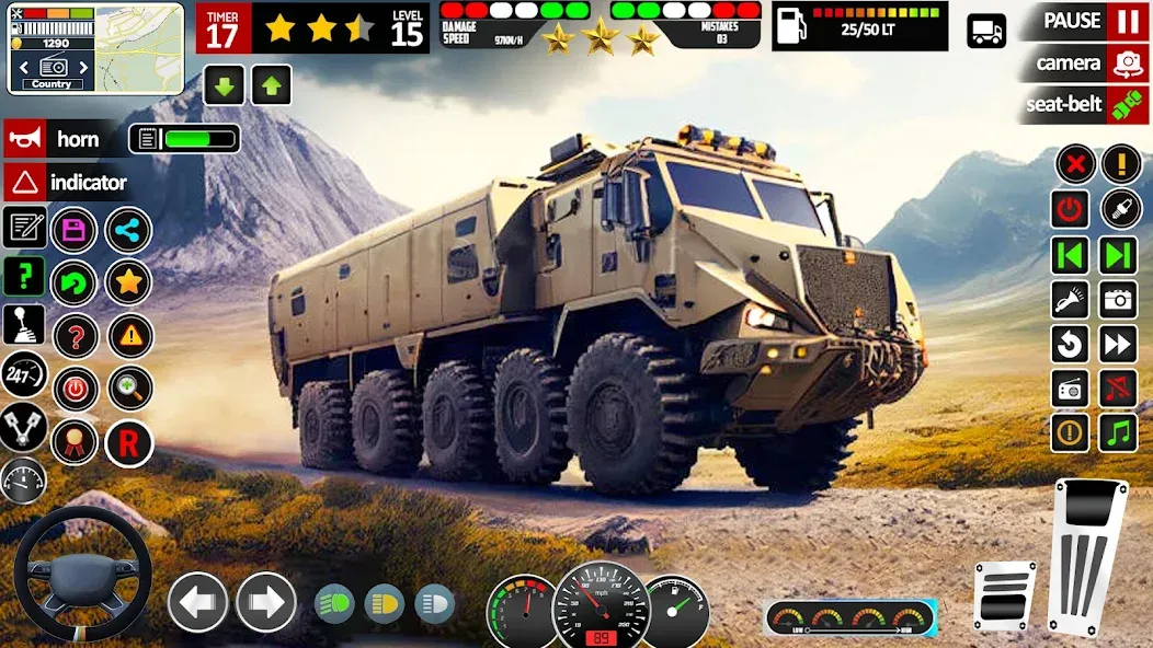 Army Truck Transport Game 2023  [МОД Unlimited Money] Screenshot 2