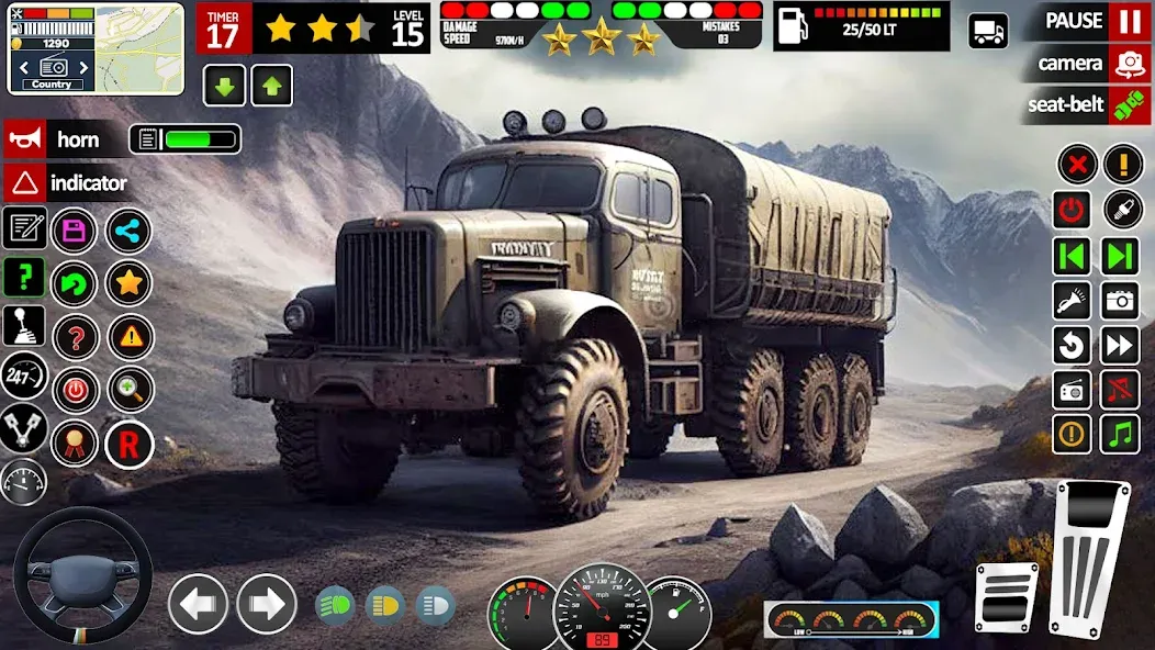 Army Truck Transport Game 2023  [МОД Unlimited Money] Screenshot 3