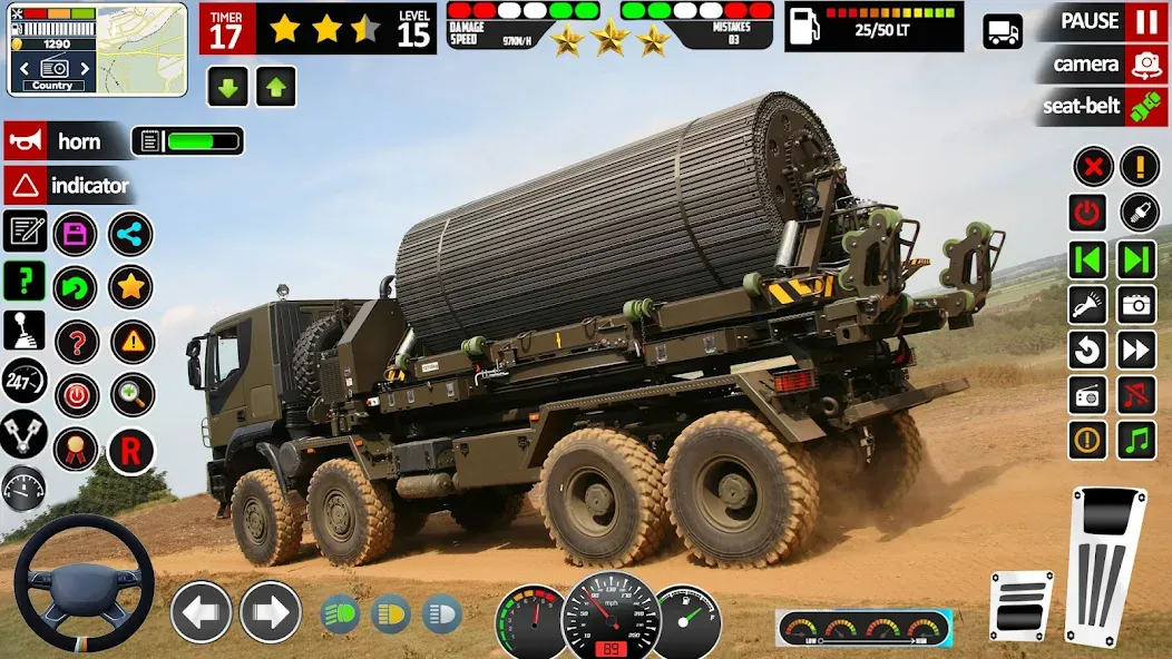 Army Truck Transport Game 2023  [МОД Unlimited Money] Screenshot 4