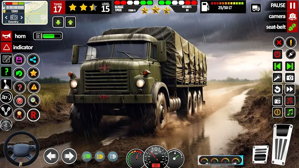 Army Truck Transport Game 2023  [МОД Unlimited Money] Screenshot 5