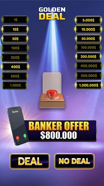 Million Golden Deal Game (Миллион Золотой Сделки)  [МОД Menu] Screenshot 2