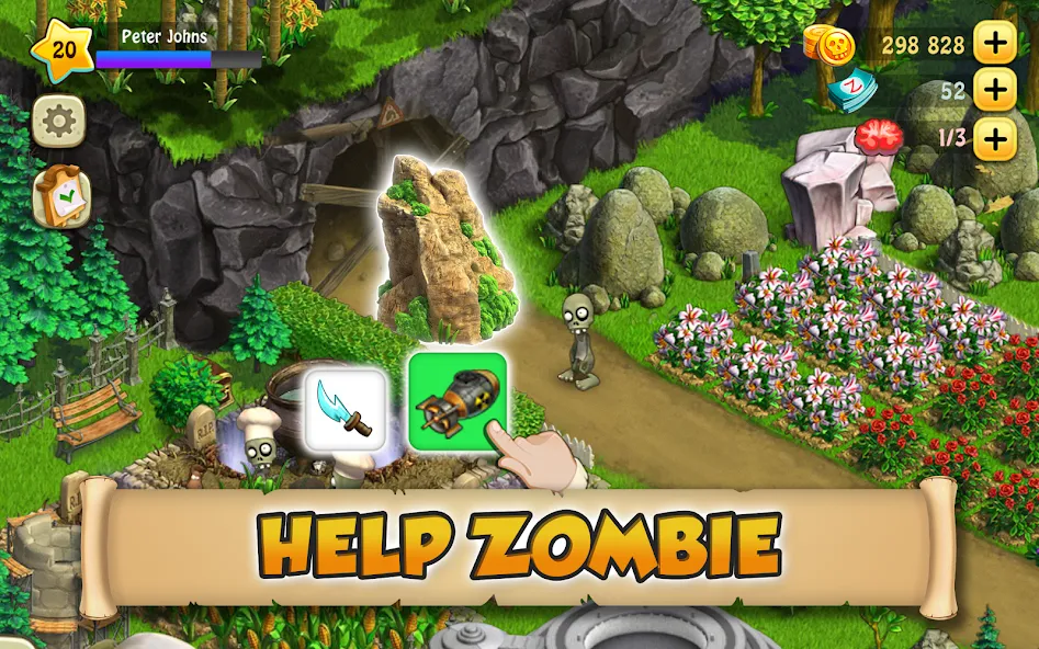 Zombie Castaways  [МОД Много денег] Screenshot 1