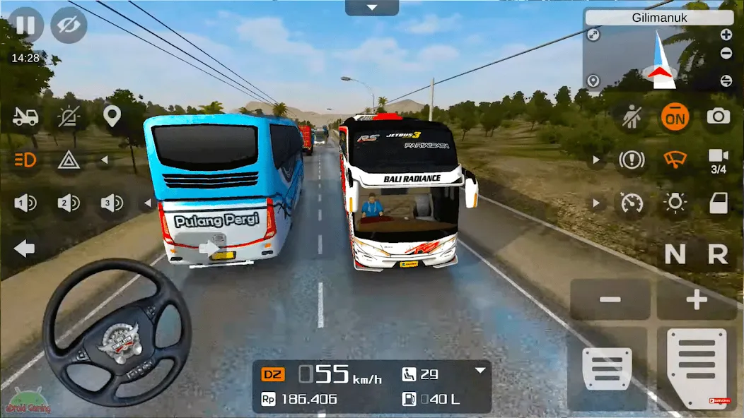 Coach Tourist Bus City Driving  [МОД Mega Pack] Screenshot 5