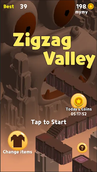 Zigzag Valley,Endless game  [МОД Mega Pack] Screenshot 1