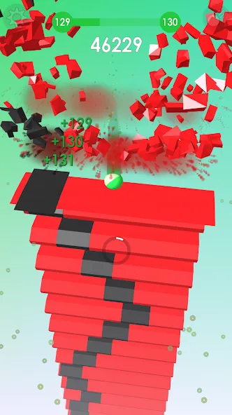 Ball: Blast colorful bricks 3d  [МОД Меню] Screenshot 2