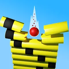 Взломанная Ball: Blast colorful bricks 3d  [МОД Меню] - последняя версия apk на Андроид