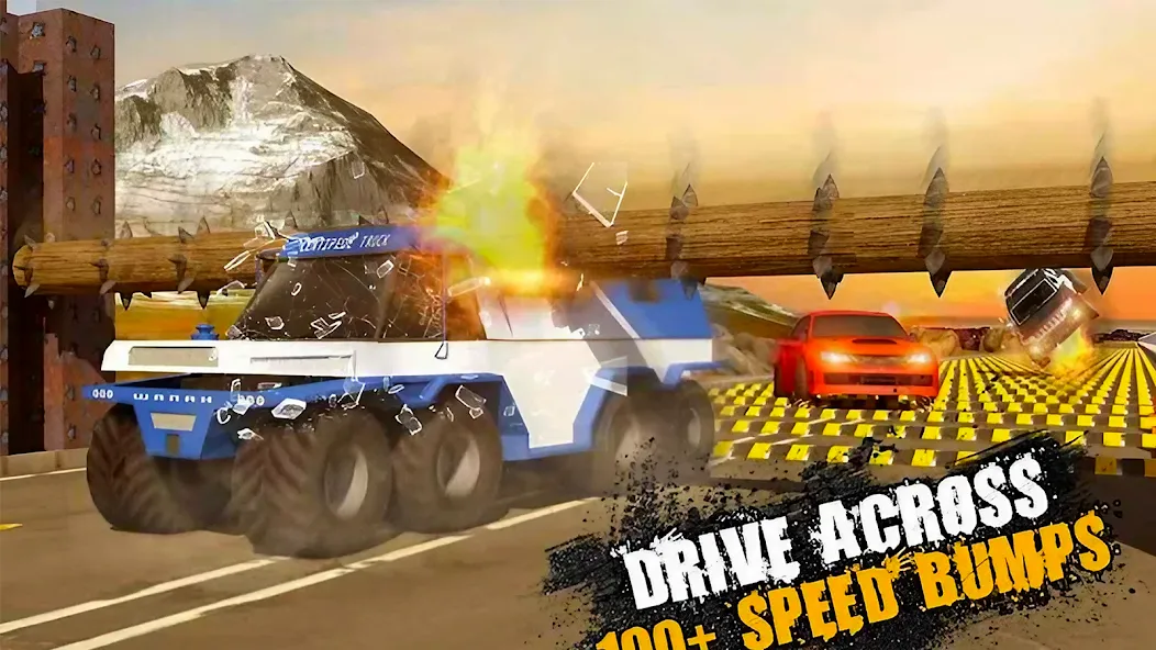 Car Crash Speed Bump Car Games  [МОД Все открыто] Screenshot 5