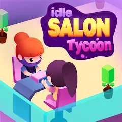 Скачать взлом Idle Beauty Salon Tycoon (Айдл Бьюти Салон Тайкун)  [МОД Unlimited Money] - стабильная версия apk на Андроид