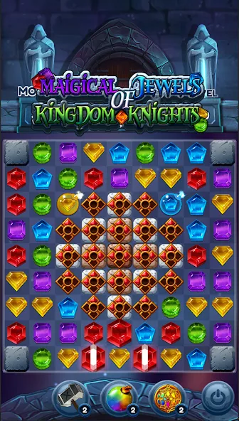 Jewels of Kingdom Knights (Джуэлз оф Кингдом Найтс)  [МОД Unlimited Money] Screenshot 4