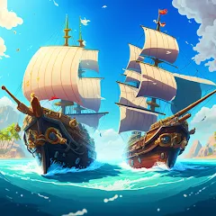 Скачать взлом Pirate Raid - Caribbean Battle (Пиратское налетении)  [МОД Бесконечные монеты] - стабильная версия apk на Андроид