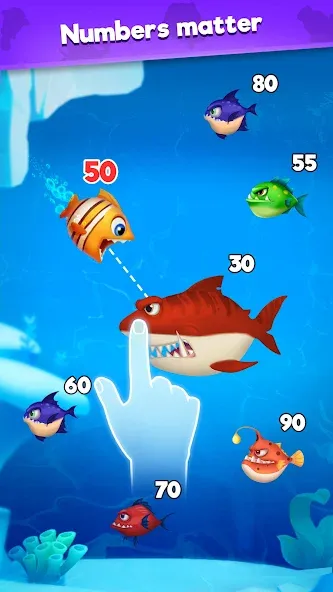 Fish Go.io - Be the fish king  [МОД Menu] Screenshot 2