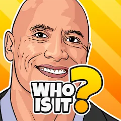 Скачать взломанную Who is it? Celeb Quiz Trivia  [МОД Mega Pack] - стабильная версия apk на Андроид