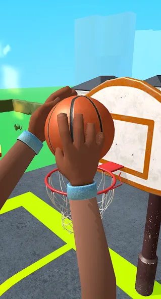 Dribble Hoops (Дрибл Хупс)  [МОД Unlocked] Screenshot 2