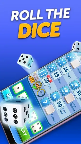 Dice With Buddies™ Social Game (Дайс вместе с друзьями Социальная игра)  [МОД Бесконечные монеты] Screenshot 1