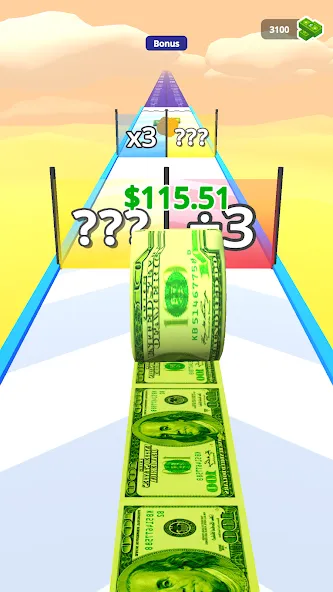 Money Rush (Мани Раш)  [МОД Много монет] Screenshot 1