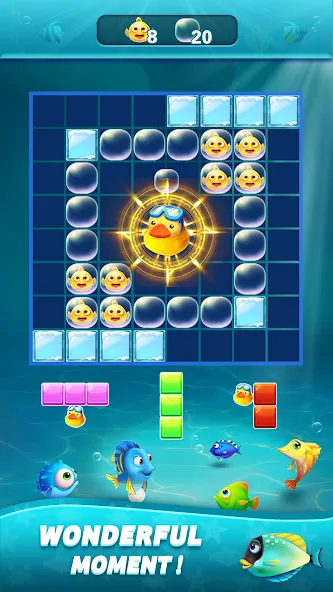 Block Ocean 1010 Puzzle Games (Блок Океан 1010 Головоломки)  [МОД Меню] Screenshot 4