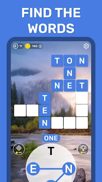 Word Search Puzzle Game  [МОД Меню] Screenshot 3