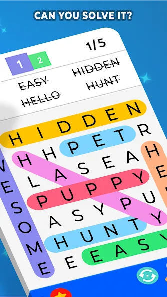 Word Search  [МОД Бесконечные монеты] Screenshot 3