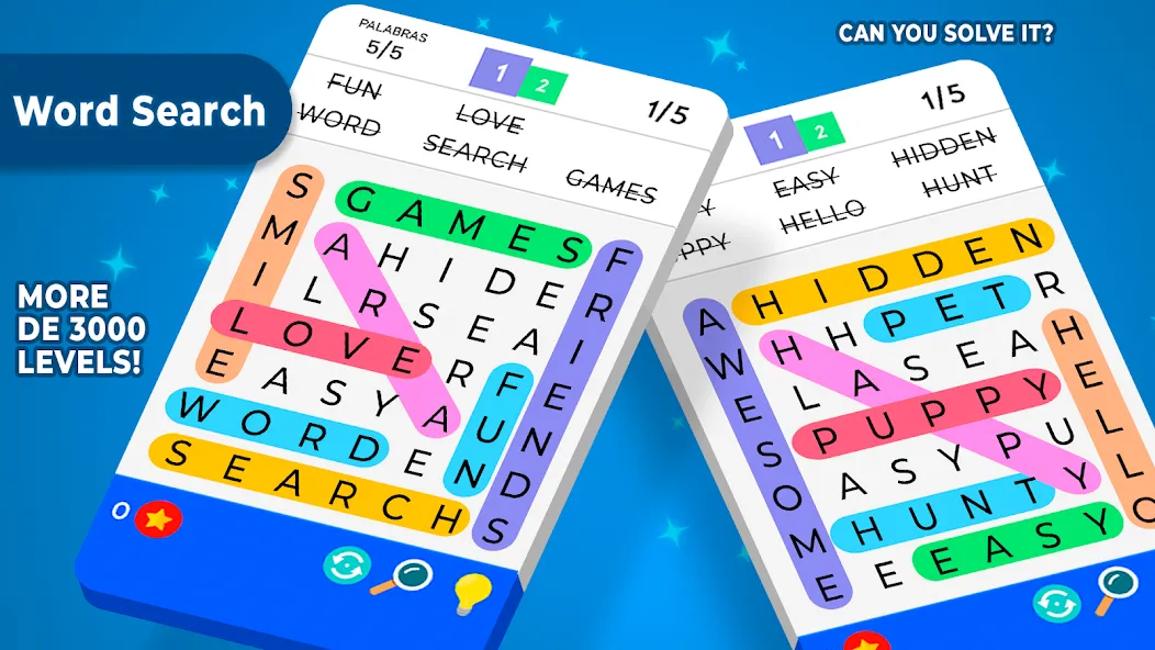 Word Search  [МОД Бесконечные монеты] Screenshot 5