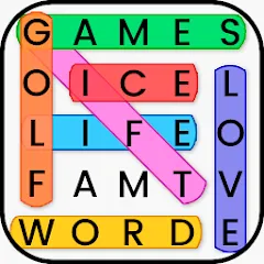 Скачать взломанную Word Search  [МОД Бесконечные монеты] - стабильная версия apk на Андроид