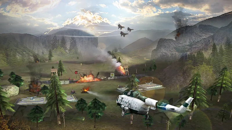 Gunship Strike 3D  [МОД Много монет] Screenshot 4