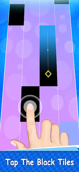 Magic Piano Music Tiles 2 (Магическое пианино Музыкальные плитки 2)  [МОД Много монет] Screenshot 1