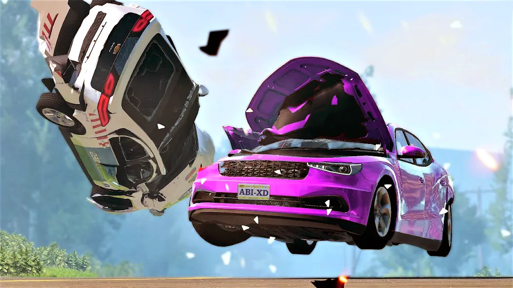 Car Crash: 3D Mega Demolition (Кар краш)  [МОД Меню] Screenshot 2