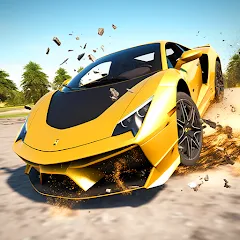 Скачать взлом Car Crash: 3D Mega Demolition (Кар краш)  [МОД Меню] - стабильная версия apk на Андроид