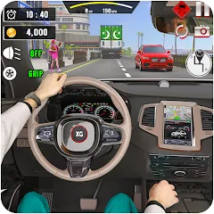 Скачать взломанную City Car Driving - Car Games (Сити Кар Драйвинг)  [МОД Много денег] - последняя версия apk на Андроид