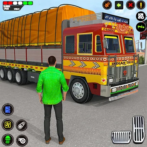 Indian Truck Drive Truck Games (Индийский грузовой симулятор)  [МОД Unlimited Money] Screenshot 1