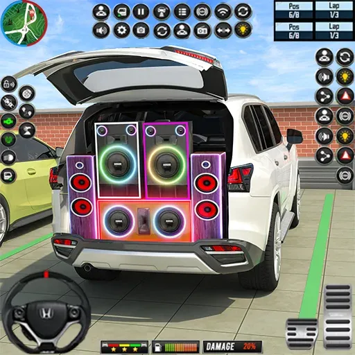 School Car Game 3d Car Driving  [МОД Все открыто] Screenshot 1