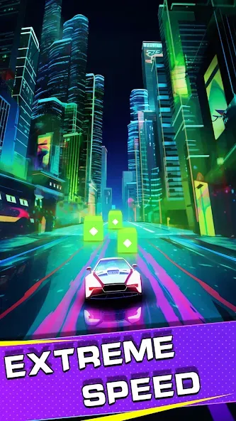 Beat Racing:Car&Music game (Бит Кар Гонки игра музыки )  [МОД Меню] Screenshot 3