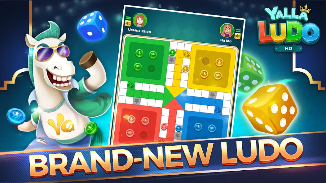 Yalla Ludo HD (Ялла Лудо )  [МОД Бесконечные монеты] Screenshot 1