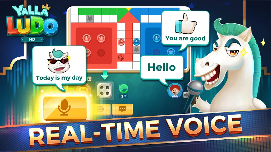 Yalla Ludo HD (Ялла Лудо )  [МОД Бесконечные монеты] Screenshot 3