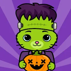 Взломанная Yasa Pets Halloween (Яса Петс Хэллоуин)  [МОД Mega Pack] - последняя версия apk на Андроид