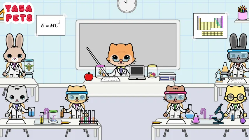 Yasa Pets School (Яса Петс Скул)  [МОД Бесконечные монеты] Screenshot 1