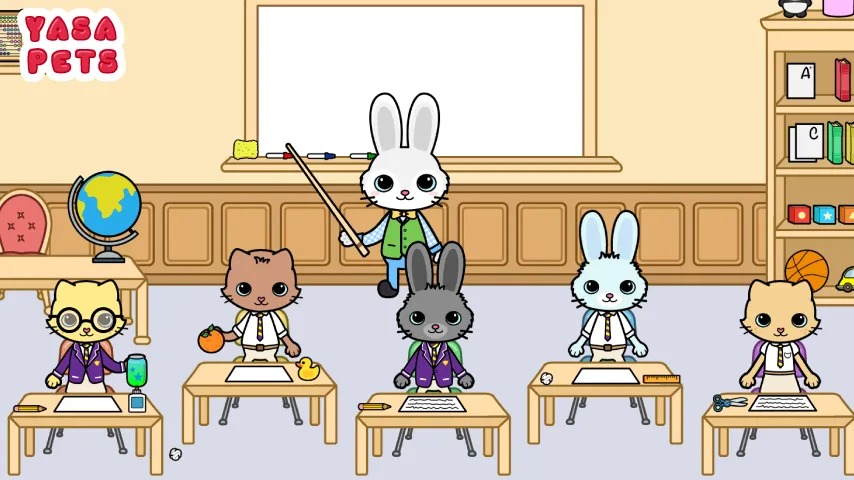 Yasa Pets School (Яса Петс Скул)  [МОД Бесконечные монеты] Screenshot 2