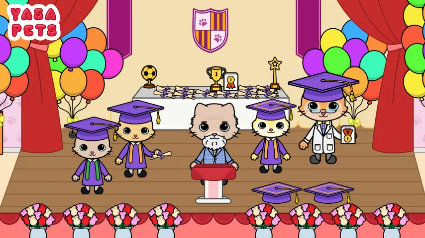 Yasa Pets School (Яса Петс Скул)  [МОД Бесконечные монеты] Screenshot 3