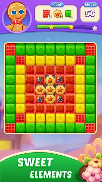 Candy Blast Fever:Cubes Crush (Кенди Бласт Фивер)  [МОД Меню] Screenshot 2