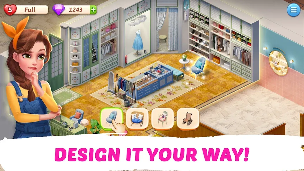 My Story - Mansion Makeover  [МОД Mega Pack] Screenshot 3