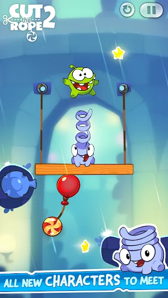 Cut the Rope 2 (Кат зе Роуп 2)  [МОД Unlocked] Screenshot 4